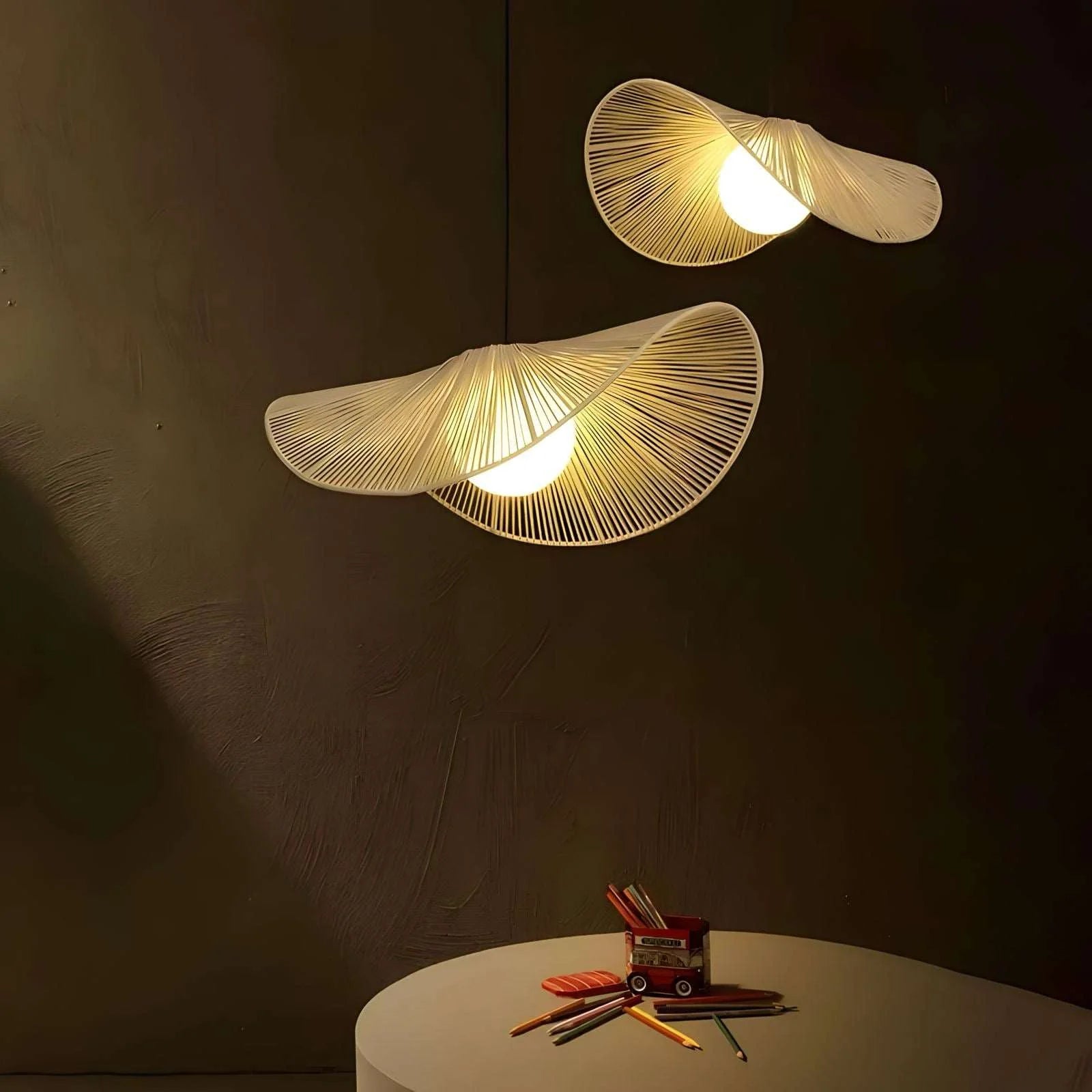 Lampada a sospensione Creative Zen Glow Woven