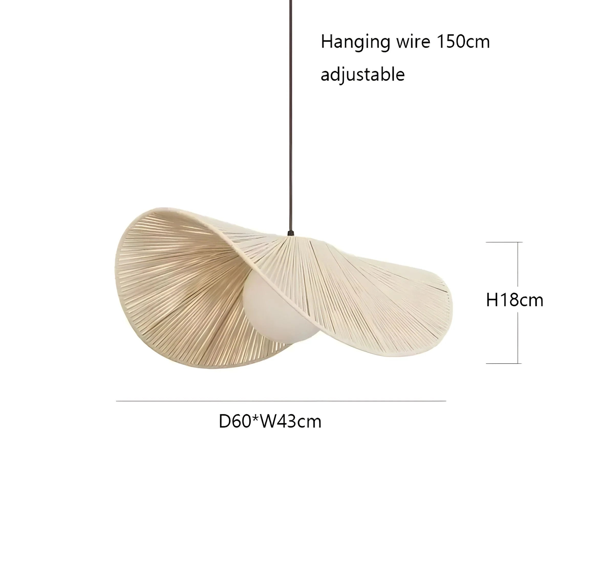 Lampada a sospensione Creative Zen Glow Woven