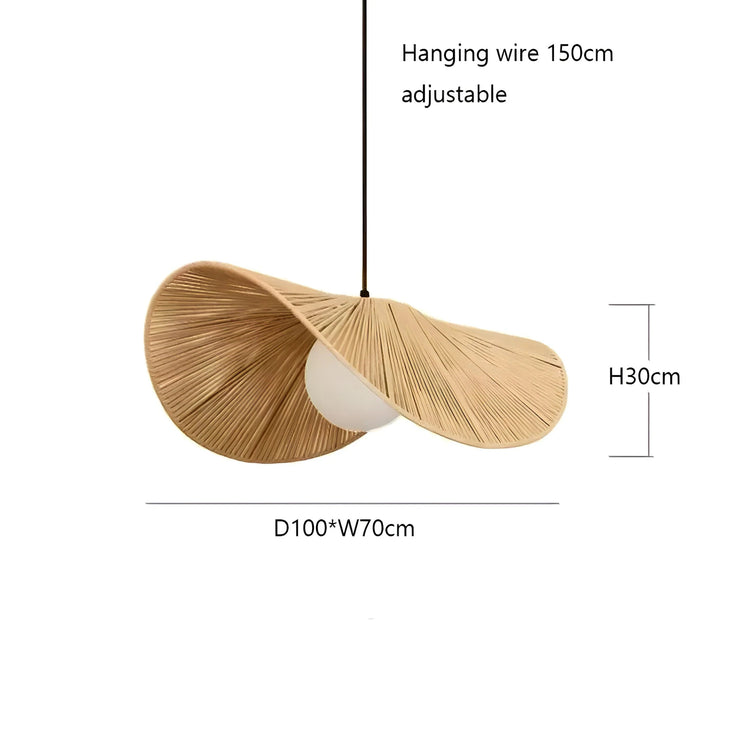 Creative Zen Glow Woven Pendant