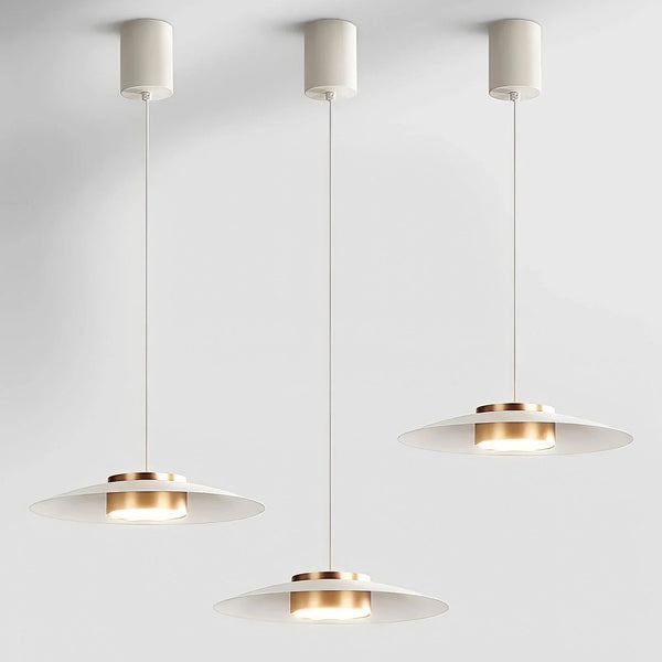 Nordic Minimal Disc Metal Pendant Light