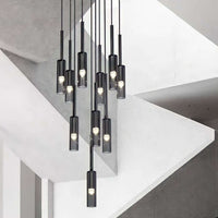 Nordic Modern Glass Branch LED Pendant Light