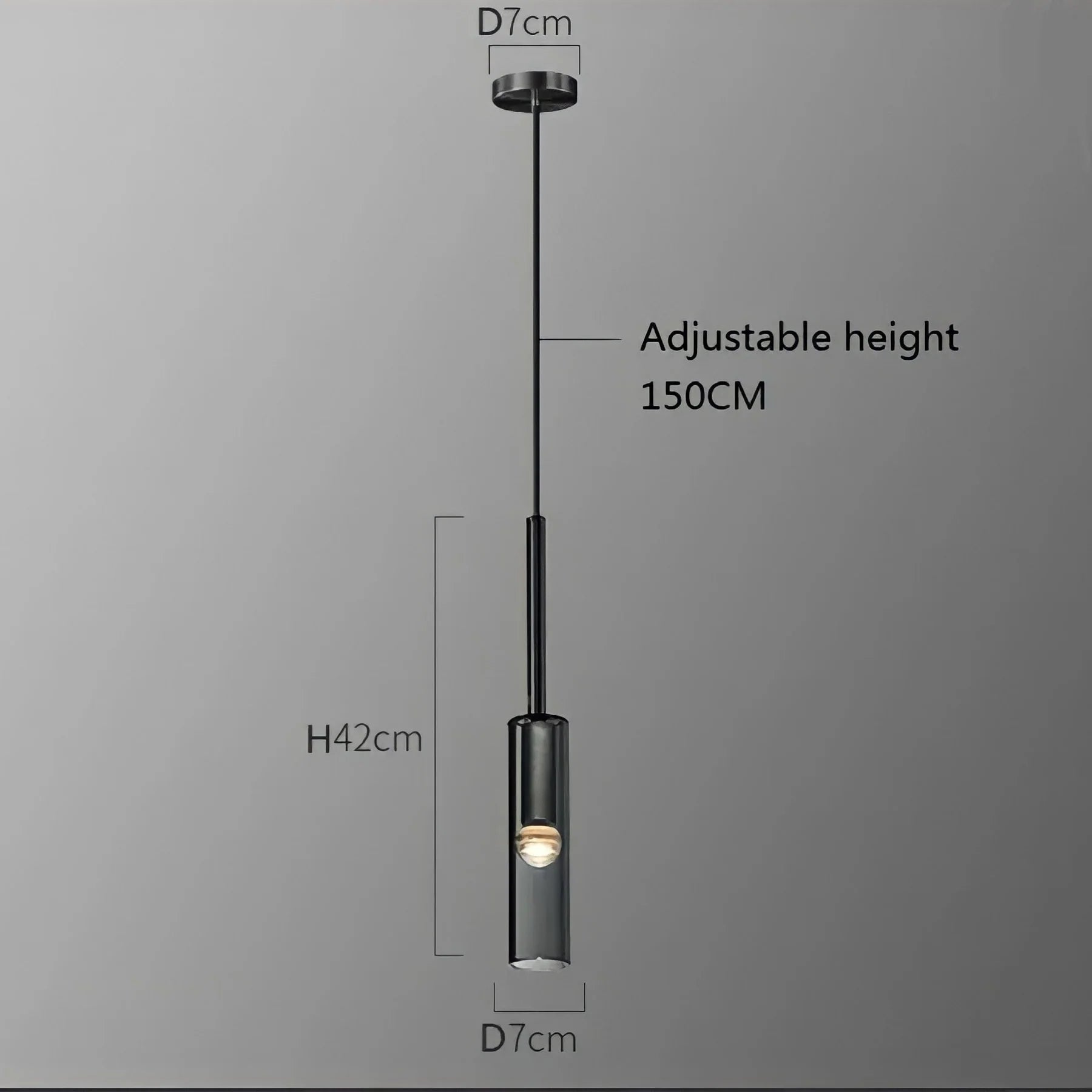Nordic Modern Glass Branch LED Pendel