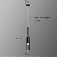 Nordic Modern Glass Branch LED Pendant Light