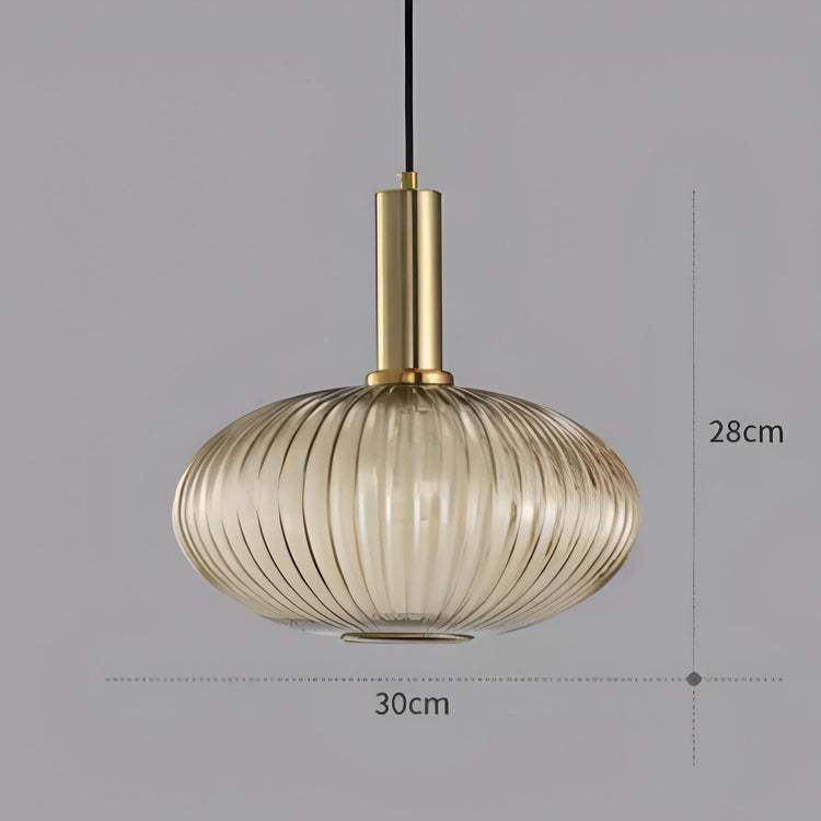 Nordic Elegance Glass Pendant Light