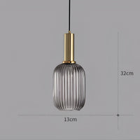 Nordic Elegance Glass Pendant Light
