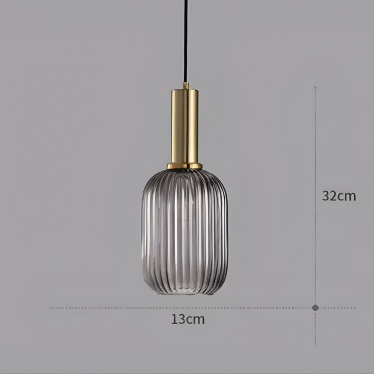 Nordic Elegance Glass Pendant Light