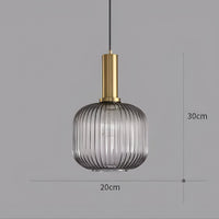 Nordic Elegance Glass Pendant Light