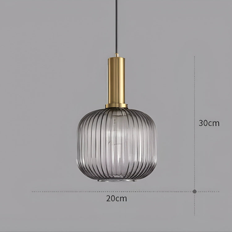 Nordic Elegance Glass Pendant Light