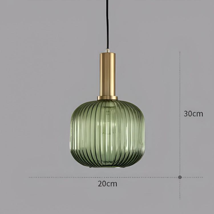 Nordic Elegance Glass Pendant Light
