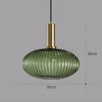 Nordic Elegance Glass Pendant Light