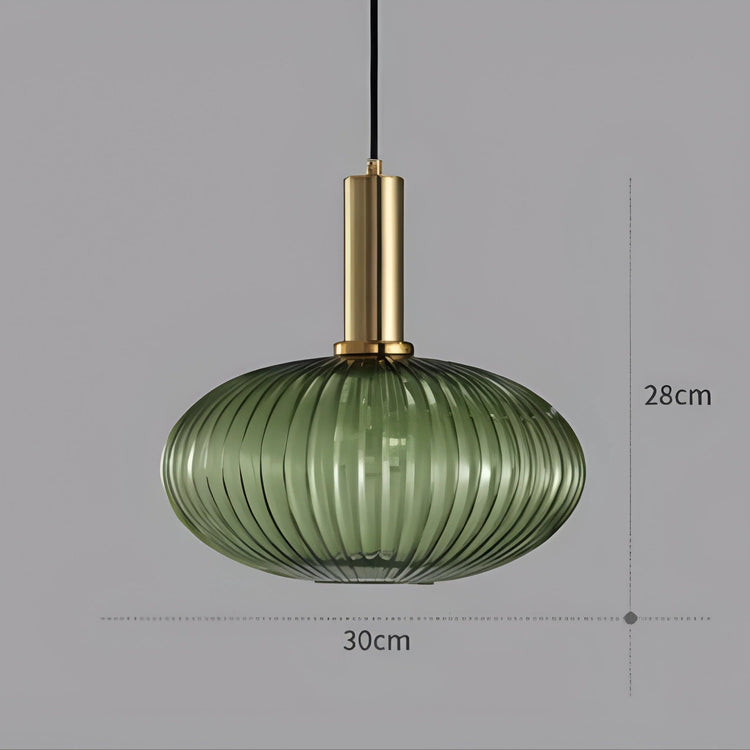 Nordic Elegance Glass Pendant Light