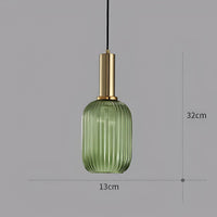 Nordic Elegance Glass Pendant Light