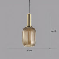 Nordic Elegance Glass Pendant Light