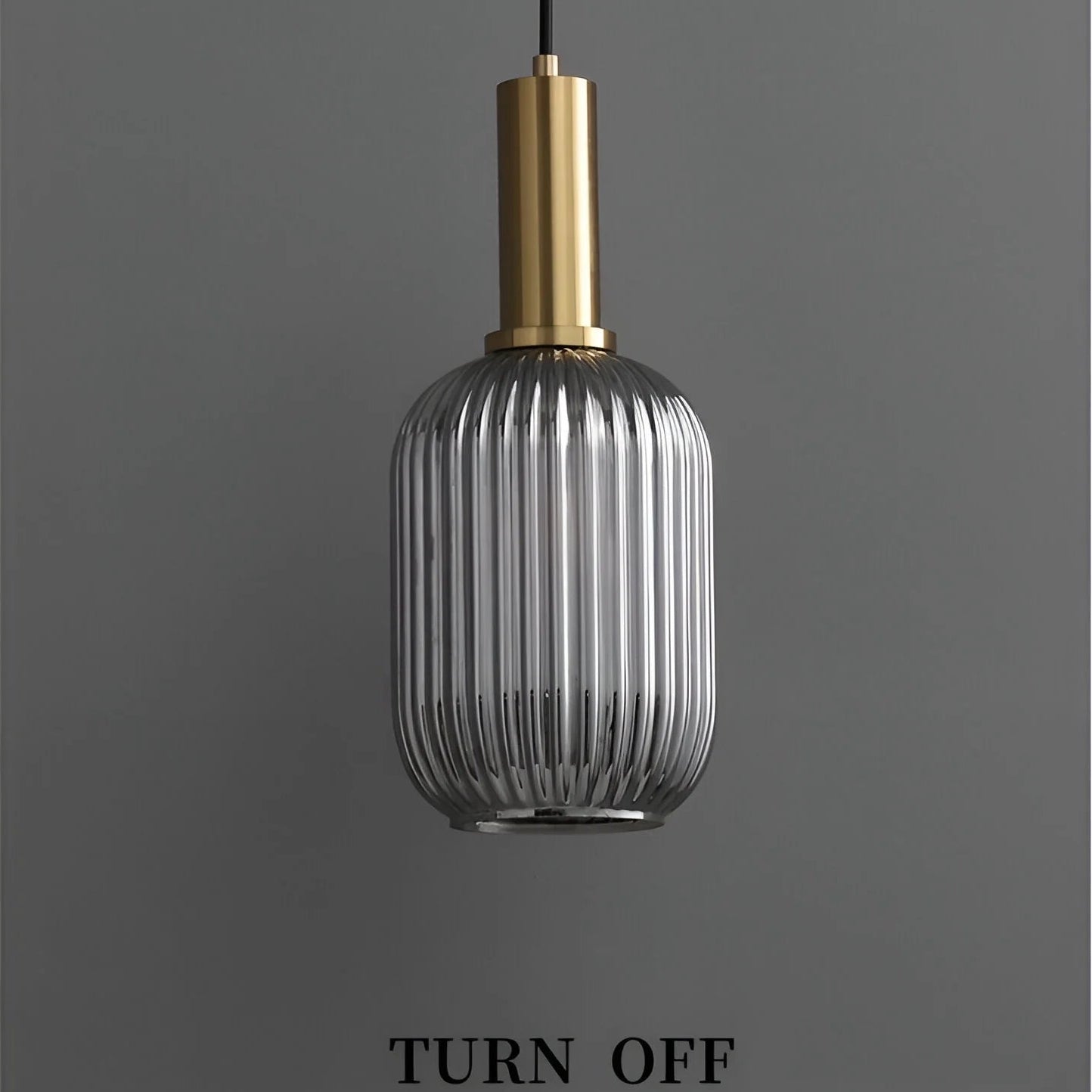 Lampada a sospensione in vetro Nordic Elegance
