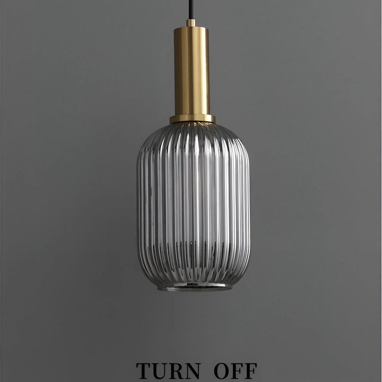 Nordic Elegance Glass Pendant Light