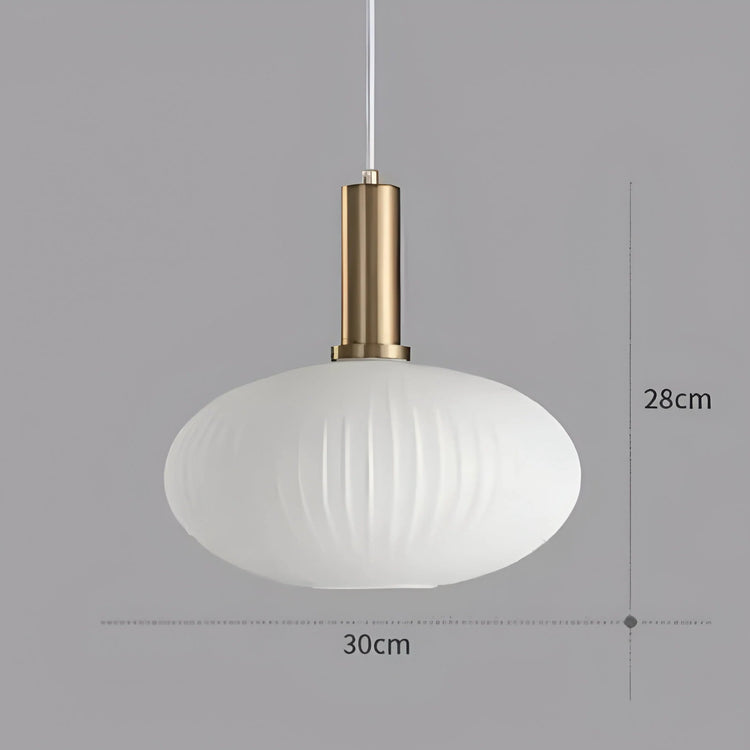 Nordic Elegance Glass Pendant Light