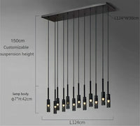 Nordic Modern Glass Branch LED Pendant Light