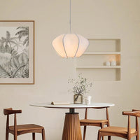 Modern Irregular Silk Pendant Light