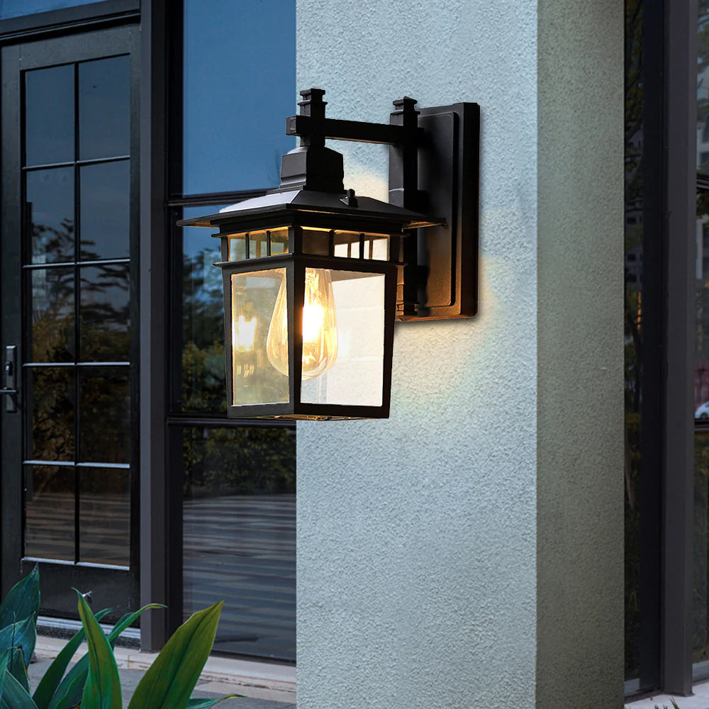 Luci d'ingresso a parete per villa da giardino in stile europeo