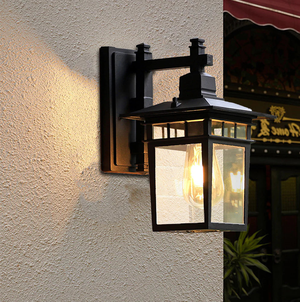 Luci d'ingresso a parete per villa da giardino in stile europeo