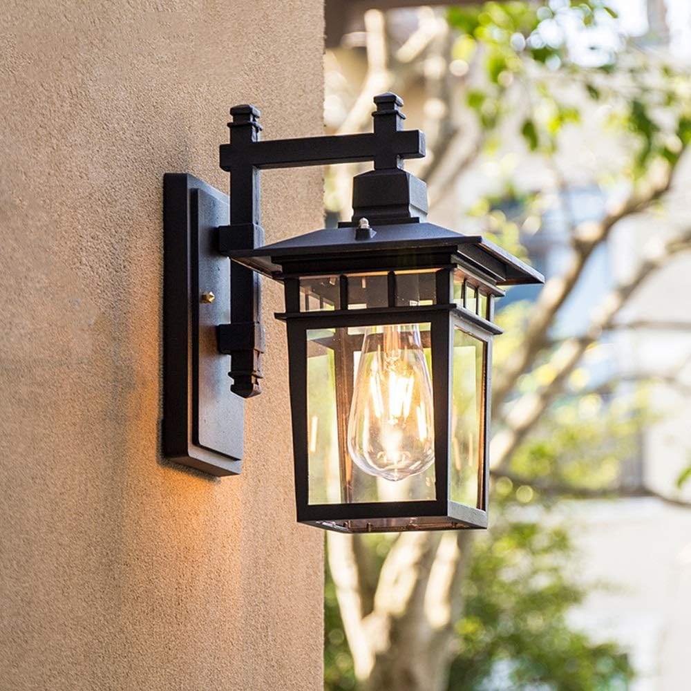 Luci d'ingresso a parete per villa da giardino in stile europeo