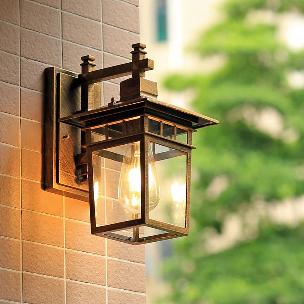 Luci d'ingresso a parete per villa da giardino in stile europeo