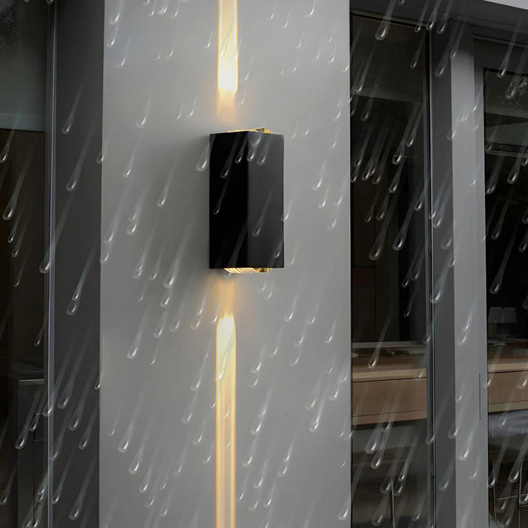 Creative Double-headed Aluminum LED Outdoor Wall Light