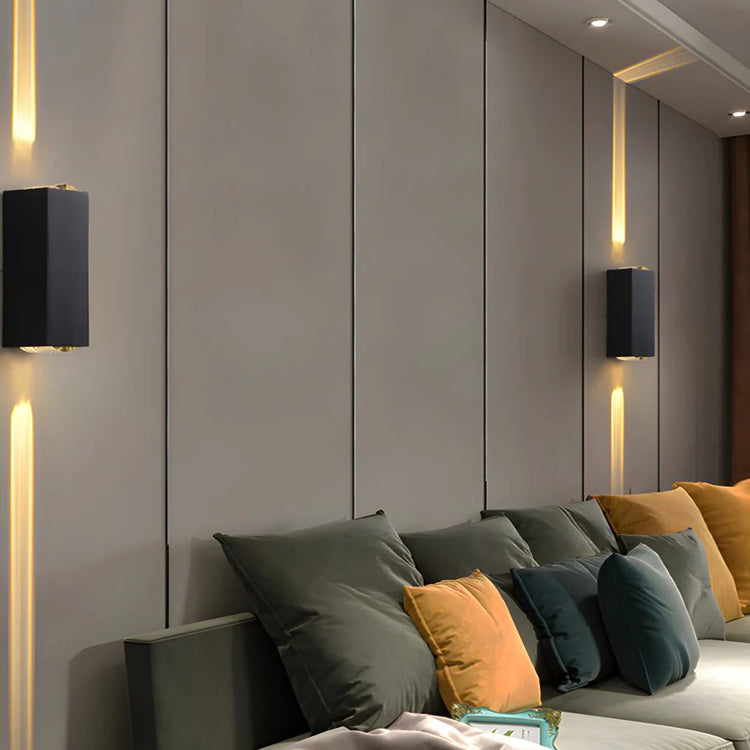 Creative Double-headed Aluminum LED Outdoor Wall Light