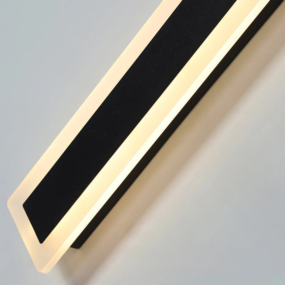 Lampade da parete a LED per esterni in acrilico dal minimalismo moderno