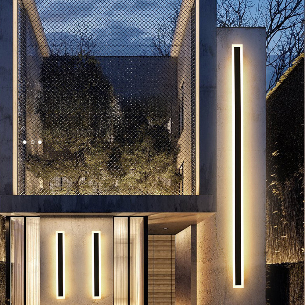 Lampade da parete a LED per esterni in acrilico dal minimalismo moderno