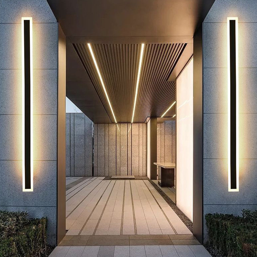 Lampade da parete a LED per esterni in acrilico dal minimalismo moderno