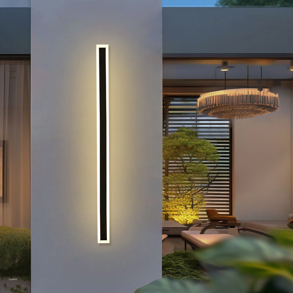 Lampade da parete a LED per esterni in acrilico dal minimalismo moderno