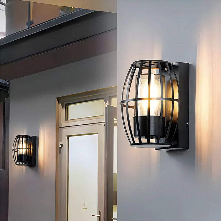 Lantern Waterproof Outdoor Wall Lamp