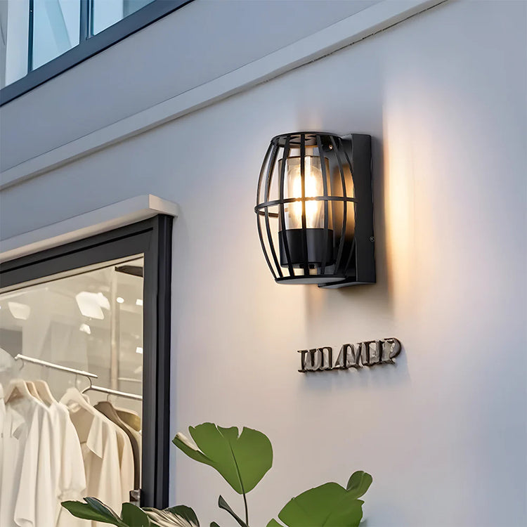 Lantern Waterproof Outdoor Wall Lamp