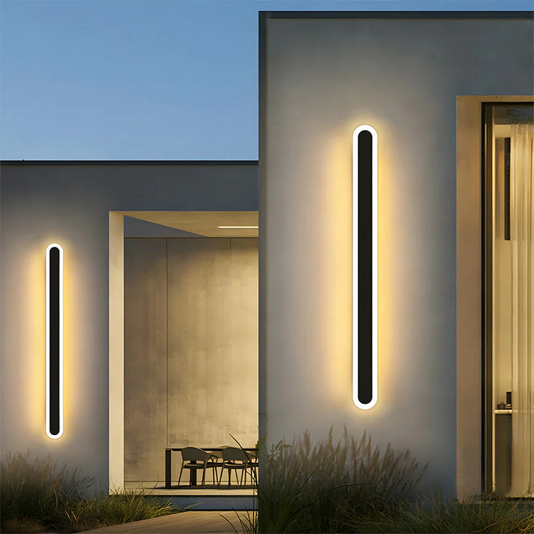 Modern Round Head Outdoor Waterproof LED Wall Light