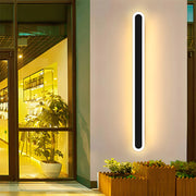 Applique murale LED étanche extérieure à tête ronde moderne