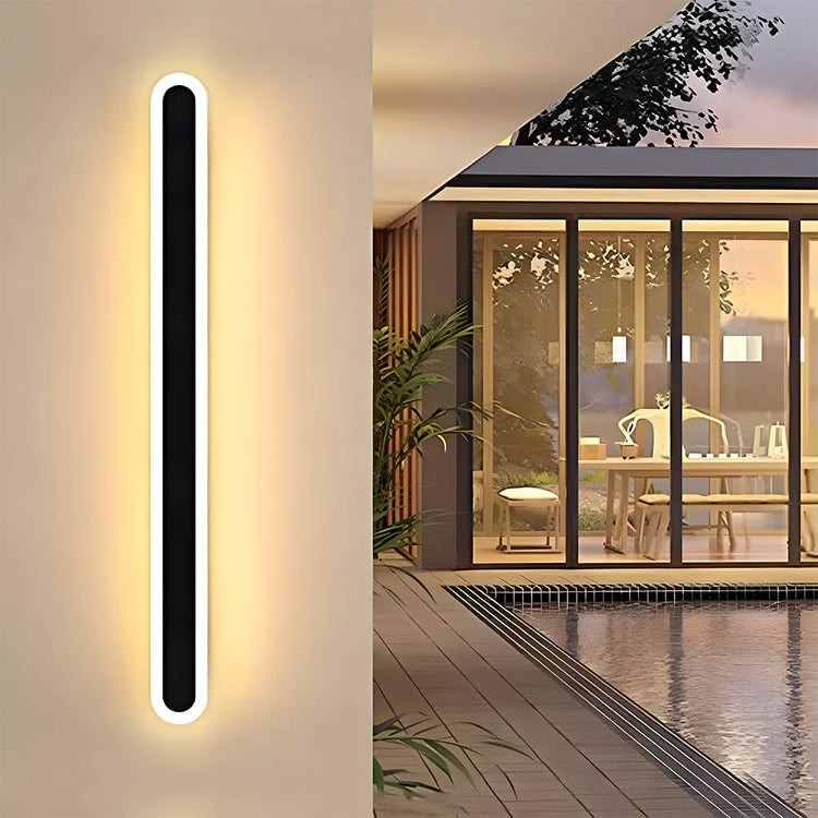 Modern Round Head Outdoor Waterproof LED Wall Light
