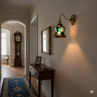 Classic Cone Glass Wall Light