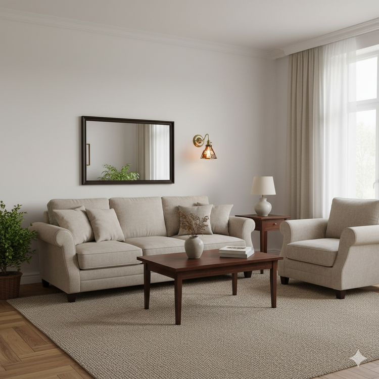 Klassisk Cone Glas Væglampe