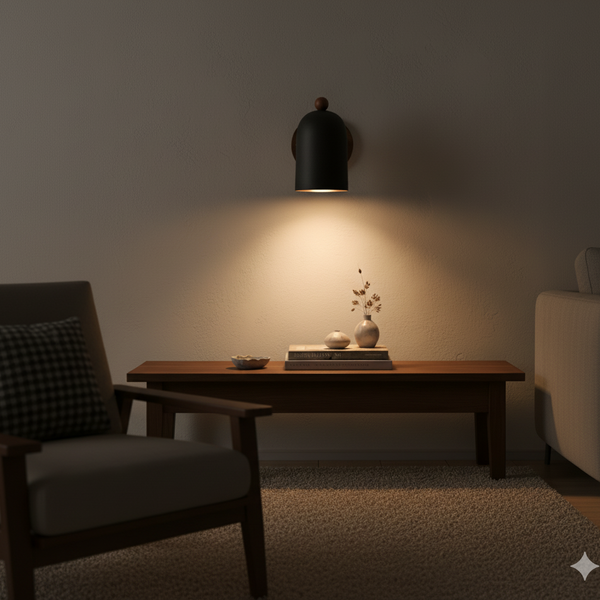 Retro Round Metal Wall Light