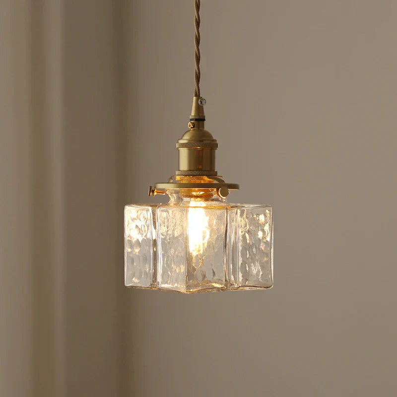 Glarefusion Modern Retro Glass Pendant Lamp