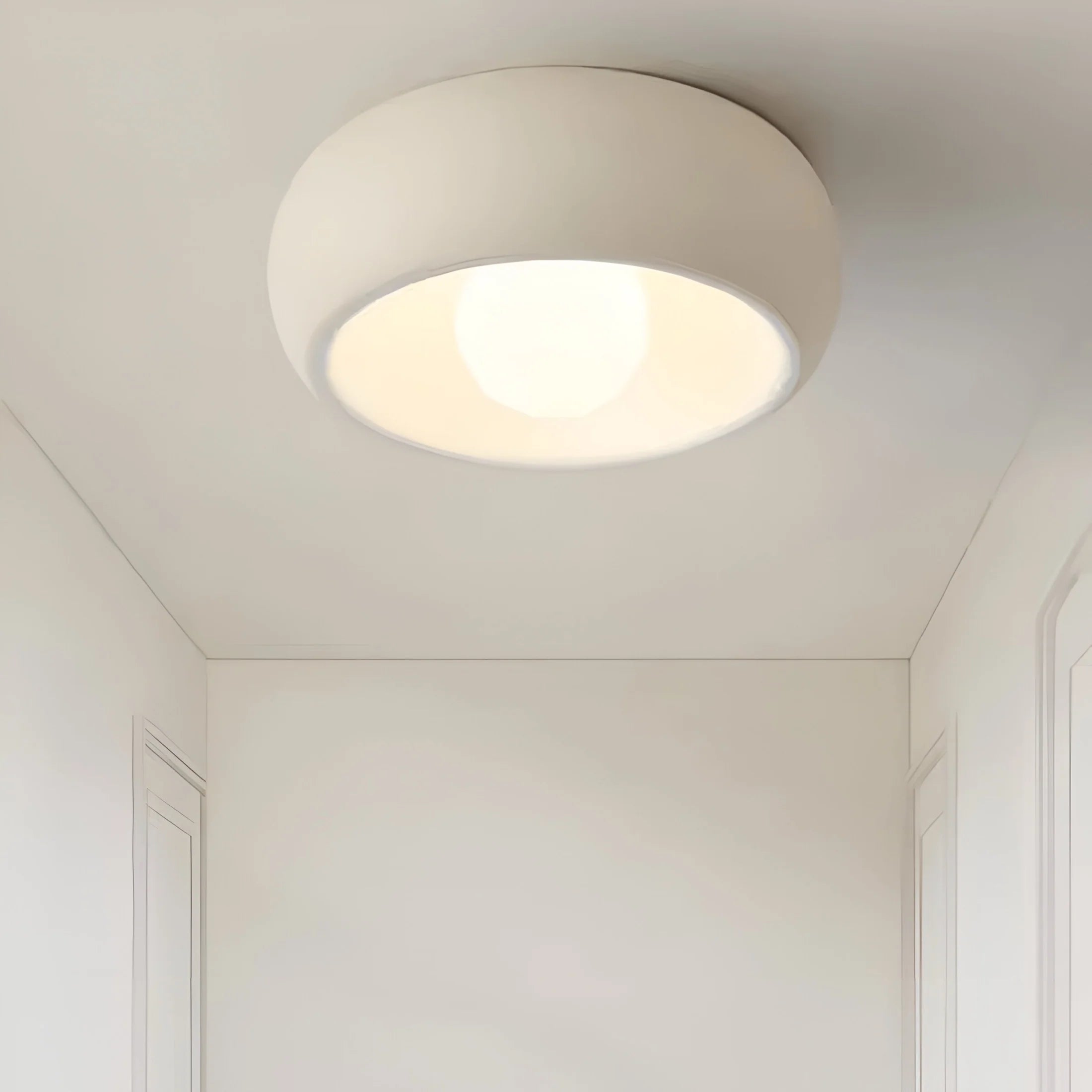 Plafoniera moderna a cupola morbida