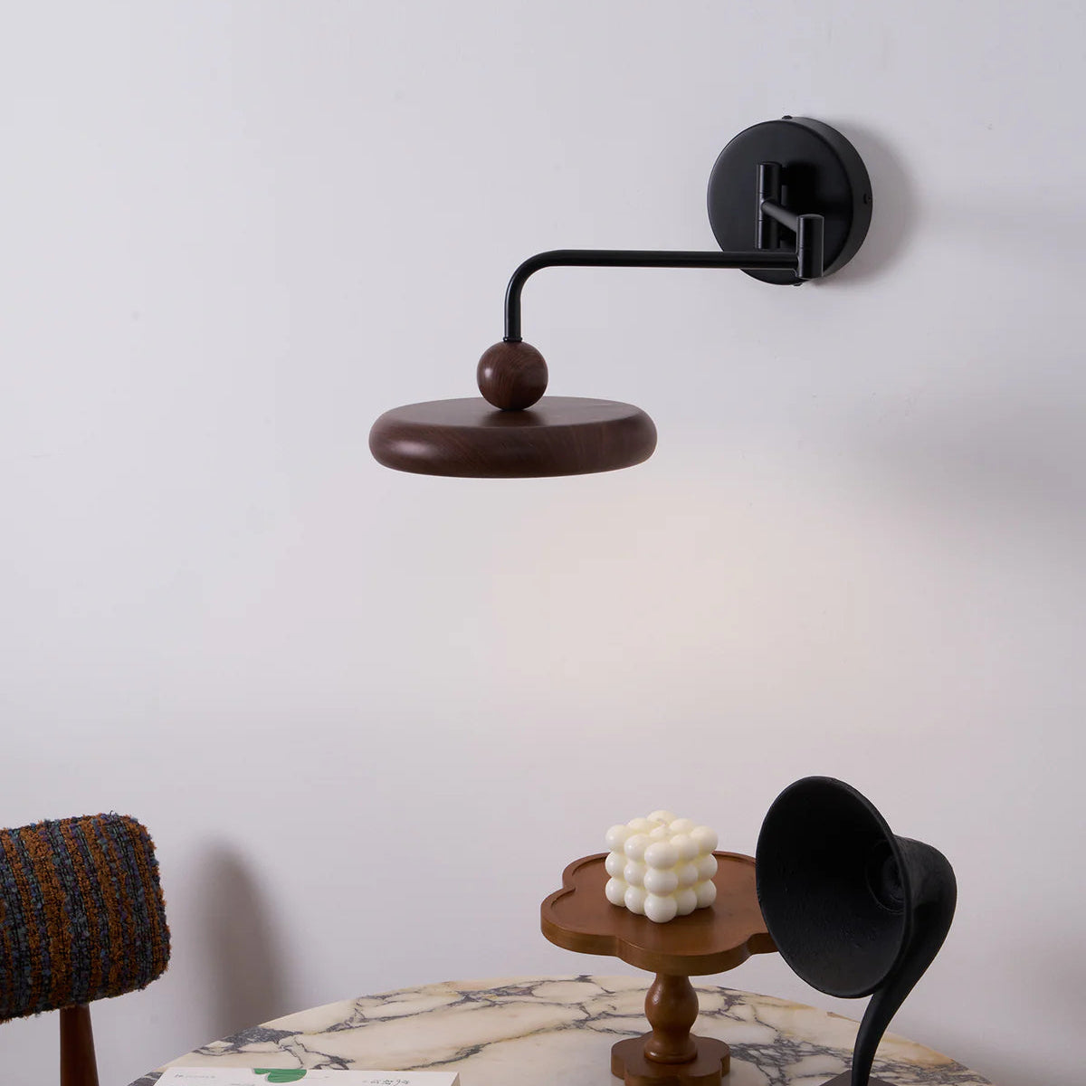 Modern Round Metal Wall Light