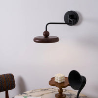 Modern Round Metal Wall Light