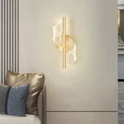 Lampada da parete a spirale minimalista nordica