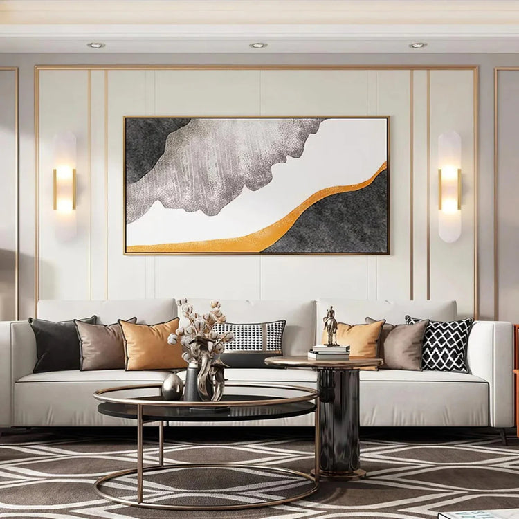 Moderne minimalistisk marmor væglampe