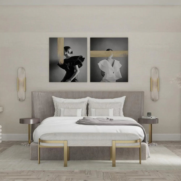 Moderne minimalistisk marmor væglampe