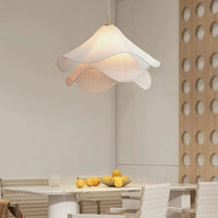 Luce a sospensione in tessuto di gelatina creativa