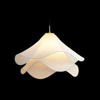Luce a sospensione in tessuto di gelatina creativa