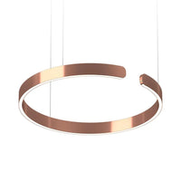 Glarefusion Modern Simple Ring Chandelier